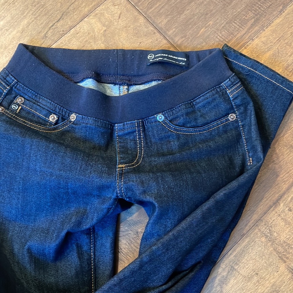 25r Ag Adriano Goldschmied Skinny Pull-On Jeans View 2